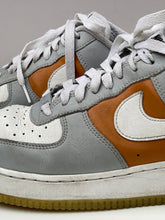 Load image into Gallery viewer, Nike Air Force 1 Low Grey Orange Sneakers