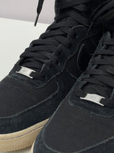 Load image into Gallery viewer, Nike Air Force 1 High '07 Black Suede Sneakers