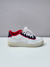 Load image into Gallery viewer, Nike Air Force 1 DBL White Red Obsidian Low Sneakers