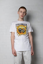 Load image into Gallery viewer, Sublime white short sleeved round necked regular fit t-shirt