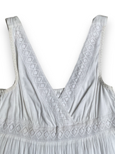 Load image into Gallery viewer, Maxi white tie-dye gradient summer dress