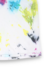 Load image into Gallery viewer, White grunge splatter tie-dye T-shirt
