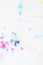 Load image into Gallery viewer, White grunge splatter tie-dye T-shirt