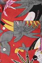 Load image into Gallery viewer, Red parrots print Hawaiian shirt