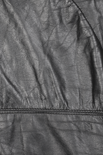 Load image into Gallery viewer, Schott black '80s leather jacket