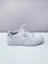 Load image into Gallery viewer, White Reebok Iridescent Sneakers