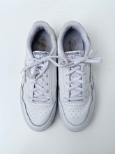 Load image into Gallery viewer, White Reebok Iridescent Sneakers