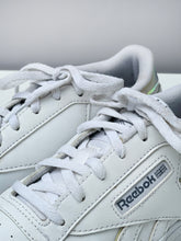 Load image into Gallery viewer, White Reebok Iridescent Sneakers