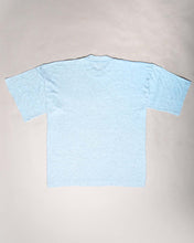 Load image into Gallery viewer, Light blue baseball action regular fit short sleeved round neck t-shirt