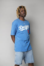 Load image into Gallery viewer, Dodgers Baseball Faded Blue T-shirt