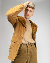 Load image into Gallery viewer, Van Heusen brown corduroy jacket
