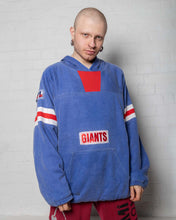Load image into Gallery viewer, NFL New York Giants blue red oversized hoodie
