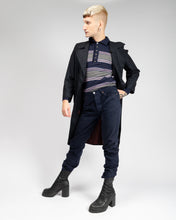 Load image into Gallery viewer, Navy blue levi 501 straight leg jeans