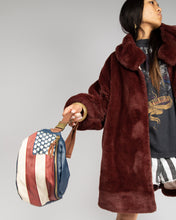 Load image into Gallery viewer, USA Flag Leather Bum bag