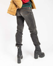 Load image into Gallery viewer, Casucci faded black regular fit denim jeans