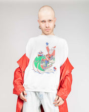 Load image into Gallery viewer, White Santa Xmas sweatshirt