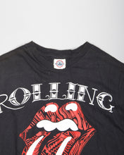 Load image into Gallery viewer, Black Rolling Stones round necked short sleeves t-shirt