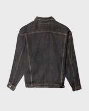 Load image into Gallery viewer, Mascoti faded black denim long sleeved regular fit jacket