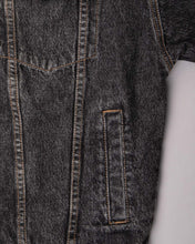 Load image into Gallery viewer, Mascoti faded black denim long sleeved regular fit jacket