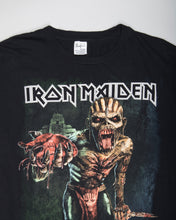 Load image into Gallery viewer, Black Iron Maiden short sleeved casual fit t-shirt