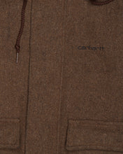 Load image into Gallery viewer, Brown carhartt hooded casual fit jacket