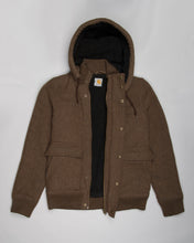 Load image into Gallery viewer, Brown carhartt hooded casual fit jacket