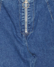 Load image into Gallery viewer, Express Bleus blue high waisted flared jeans