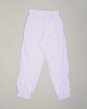 Load image into Gallery viewer, Purple neon '80s sporty shell suit bottoms
