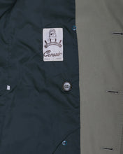 Load image into Gallery viewer, Olive belted '70s trench coat