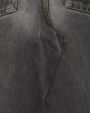 Load image into Gallery viewer, Casucci faded black regular fit denim jeans