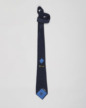 Load image into Gallery viewer, PIERRE CARDIN NAVY SILK TIE