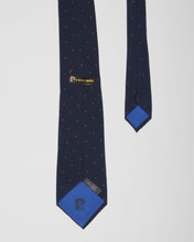 Load image into Gallery viewer, PIERRE CARDIN NAVY SILK TIE