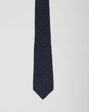 Load image into Gallery viewer, PIERRE CARDIN NAVY SILK TIE