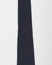 Load image into Gallery viewer, PIERRE CARDIN NAVY SILK TIE