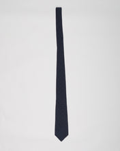 Load image into Gallery viewer, PIERRE CARDIN NAVY SILK TIE