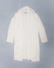 Load image into Gallery viewer, Gianfrano Ferre cream quilted puffer style long coat
