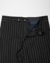 Load image into Gallery viewer, Black pinstripe '90s two piece suit