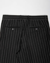 Load image into Gallery viewer, Black pinstripe '90s two piece suit