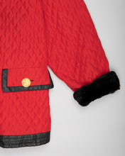 Load image into Gallery viewer, Guy Laroche fur-lined oversized red jacket