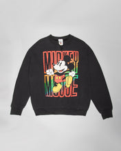 Load image into Gallery viewer, Disney mickey mouse round necked casual fit black jumper