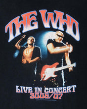 Load image into Gallery viewer, The Who black short sleeved T-shirt