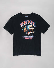 Load image into Gallery viewer, The Who black short sleeved T-shirt