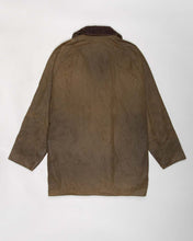 Load image into Gallery viewer, BARBOUR BROWN WAXED OVERSIZED JACKET
