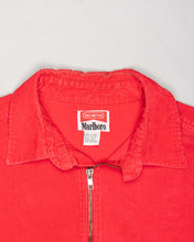 Load image into Gallery viewer, Red corduroy oversized long sleeved shirt
