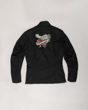 Load image into Gallery viewer, Harley Davidson Heart Embroidered Bomber Jacket
