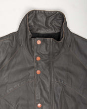 Load image into Gallery viewer, Genuine Versace Oversized Leather Jacket bootleg?