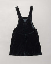 Load image into Gallery viewer, Rocky black velvet pinafore dress