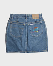 Load image into Gallery viewer, American system blue short regular fit denim skirt