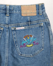 Load image into Gallery viewer, American system blue short regular fit denim skirt