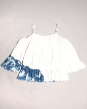 Load image into Gallery viewer, Blank NYC White Blue Tie-Dye Off the Shoulder Top